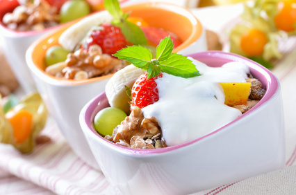 müsli mit unserem leckeren joghurt, auch eine schmackhafte alternative - foto copyright kab-vision - fotolia