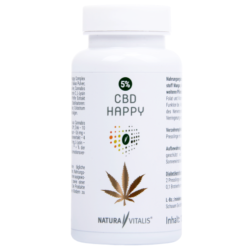 CBD Happy von Natura Vitalis wenn es heißt "ich bin depressiv"