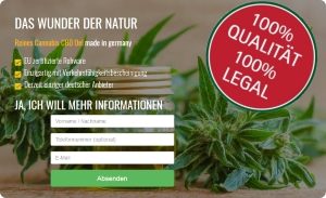 reines Cannabis CBD Öl - Informationen anfordern