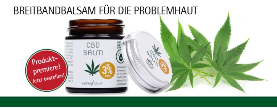 CBD Balm - Breitbandbalsam von Natura Vitalis für Problemhaut