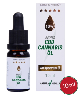 Reines CBD Cannabis-Öl Natura Vitalis - Cannabisprodukte