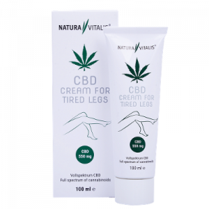 CBD Cream for Tired Legs - Natura Vitalis