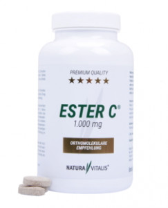Ester C - Natura Vitalis - wichtig zur Stärkung des Immunsystems vor allem während der Pandemie